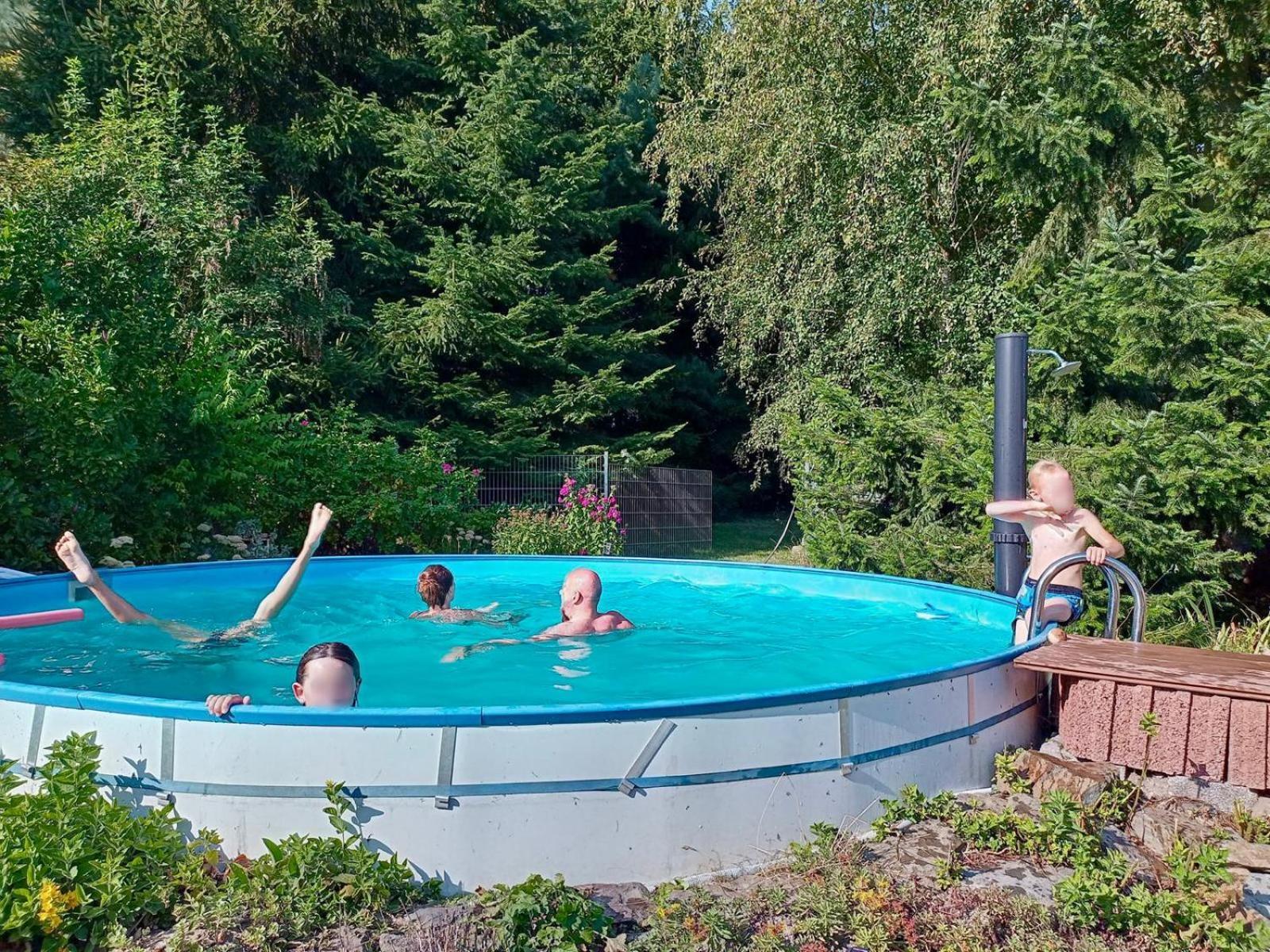 Ferienhof Im Gruenen Herzen Dittersdorf Buitenkant foto