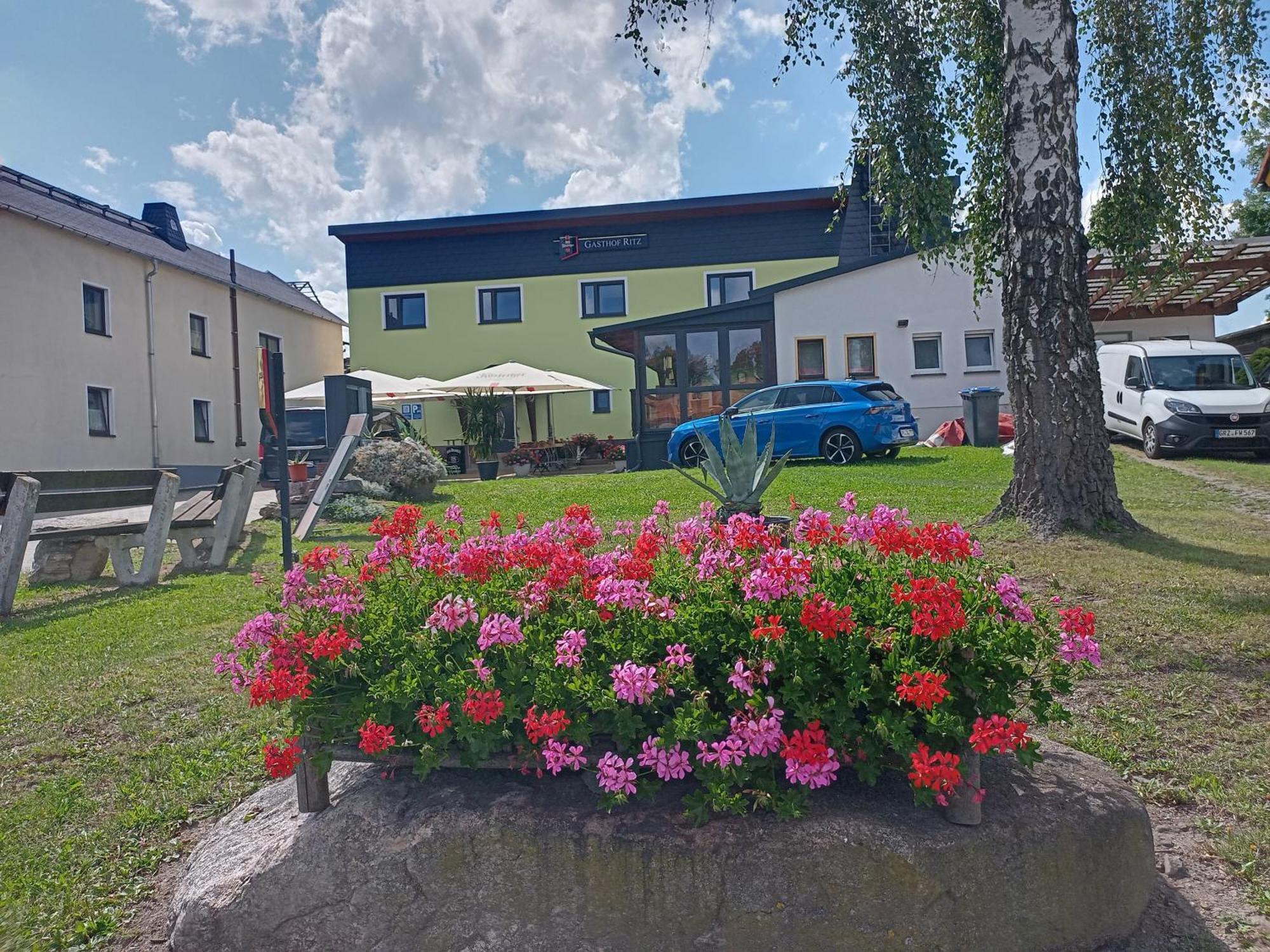 Ferienhof Im Gruenen Herzen Dittersdorf Buitenkant foto